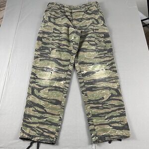 Vintage TruSpec Pants Mens Medium Regular Tiger Stripe Camo Military Trouser